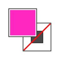 DColor使用默认颜色取消描边，使用默认颜色